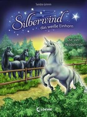 Grimm / Loewe Erstes Selberlesen |  Silberwind, das weiße Einhorn - Die vier Wildpferde | Buch |  Sack Fachmedien