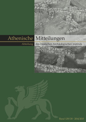 Sporn / Senff |  Mitteilungen des Deutschen Archäologischen Instituts, Athenische Abteilung | Buch |  Sack Fachmedien