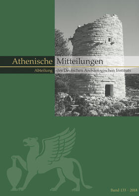 Sporn / Senff |  Mitteilungen des Deutschen Archäologischen Instituts, Athenische Abteilung | Buch |  Sack Fachmedien