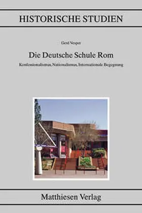 Vesper |  Die Deutsche Schule Rom | Buch |  Sack Fachmedien