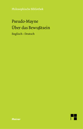 Pseudo-Mayne / Brandt |  Über das Bewußtsein (1728) | Buch |  Sack Fachmedien