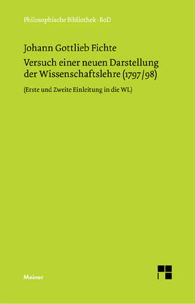 Fichte / Baumanns |  Versuch einer neuen Darstellung der Wissenschaftslehre | Buch |  Sack Fachmedien