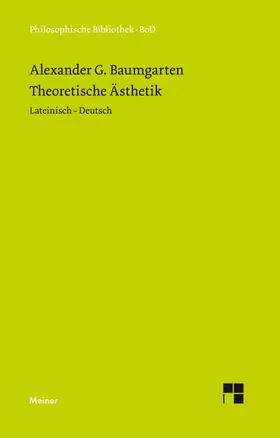 Baumgarten / Schweizer |  Theoretische Ästhetik | Buch |  Sack Fachmedien