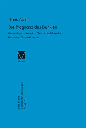 Adler |  Die Prägnanz des Dunklen | Buch |  Sack Fachmedien