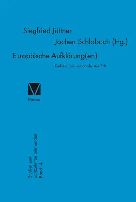 Jüttner / Schlobach |  Europäische Aufklärung(en) | Buch |  Sack Fachmedien