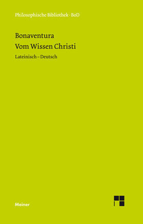 Bonaventura / Speer |  Vom Wissen Christi | Buch |  Sack Fachmedien