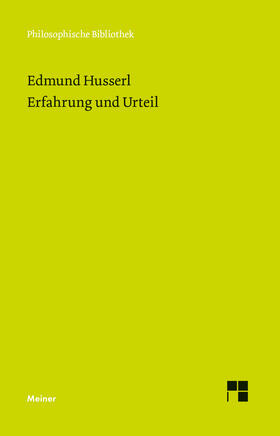 Husserl / Landgrebe |  Erfahrung und Urteil | Buch |  Sack Fachmedien