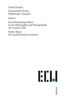 Cassirer / Recki |  Gesammelte Werke. Hamburger Ausgabe / Das Erkenntnisproblem in der Philosophie und Wissenschaft der neueren Zeit | Buch |  Sack Fachmedien