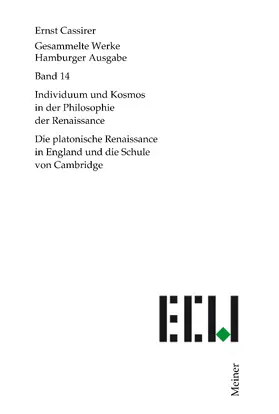 Cassirer / Recki |  Individuum und Kosmos in der Philosophie der Renaissance | Buch |  Sack Fachmedien