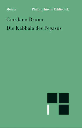 Bruno / Neubauer |  Die Kabbala des Pegasus | Buch |  Sack Fachmedien