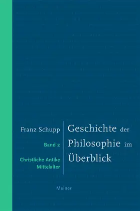 Schupp |  Geschichte der Philosophie im Überblick 2 | Buch |  Sack Fachmedien