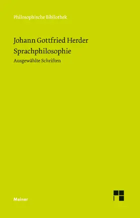 Herder / Heintel |  Sprachphilosophie | Buch |  Sack Fachmedien