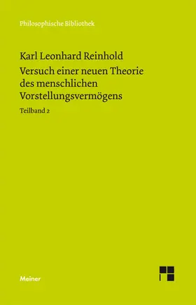 Reinhold / Onnasch |  Versuch einer neuen Theorie des menschlichen Vorstellungsvermögens | Buch |  Sack Fachmedien