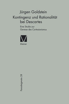 Goldstein | Kontingenz und Rationalität bei Descartes | E-Book | sack.de