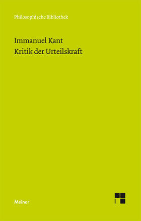 Kant / Klemme |  Kritik der Urteilskraft | eBook | Sack Fachmedien