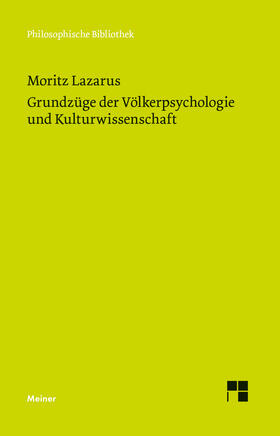 Lazarus / Köhnke |  Grundzüge der Völkerpsychologie und Kulturwissenschaft | eBook | Sack Fachmedien