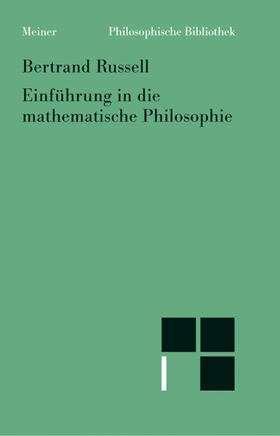 Russell |  Einführung in die mathematische Philosophie | eBook | Sack Fachmedien