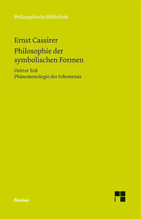 Cassirer / Recki |  Philosophie der symbolischen Formen. Dritter Teil | eBook | Sack Fachmedien