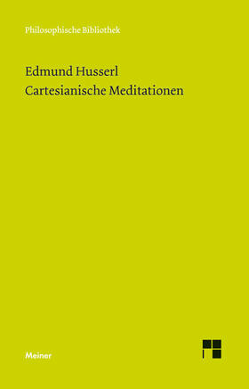 Husserl / Ströker |  Cartesianische Meditationen | Buch |  Sack Fachmedien