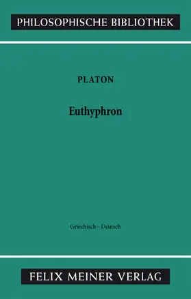 Platon |  Euthyphron | eBook | Sack Fachmedien