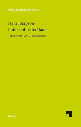 Bergson / Deleuze |  Philosophie der Dauer | eBook | Sack Fachmedien
