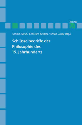 Hand / Bermes / Dierse |  Schlüsselbegriffe der Philosophie des 19. Jahrhunderts | Buch |  Sack Fachmedien