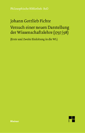 Fichte / Baumanns |  Versuch einer neuen Darstellung der Wissenschaftslehre | eBook | Sack Fachmedien