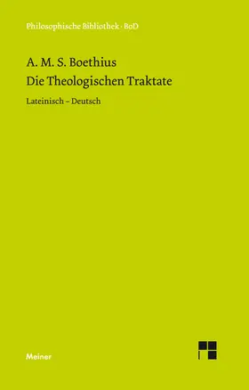 Boethius / Elsässer |  Die theologischen Traktate | eBook | Sack Fachmedien