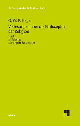 Hegel / Jaeschke |  Vorlesungen über die Philosophie der Religion. Teil 1 | eBook | Sack Fachmedien