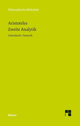 Aristoteles / Detel |  Zweite Analytik | Buch |  Sack Fachmedien