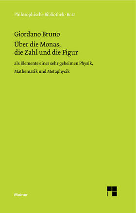 Bruno / Samsonow |  Über die Monas, die Zahl und die Figur | eBook | Sack Fachmedien