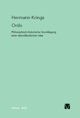 Krings |  Ordo | eBook | Sack Fachmedien