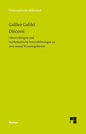 Galilei / Dellian |  Discorsi | eBook | Sack Fachmedien