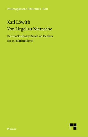 Löwith |  Von Hegel zu Nietzsche | eBook | Sack Fachmedien