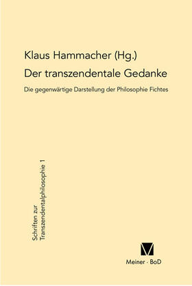 Hammacher |  Der transzendentale Gedanke | eBook | Sack Fachmedien