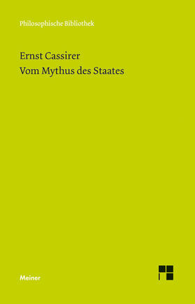 Cassirer |  Vom Mythus des Staates | Buch |  Sack Fachmedien