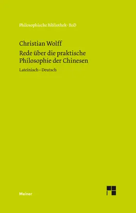 Wolff / Albrecht |  Rede über die praktische Philosophie der Chinesen | eBook | Sack Fachmedien