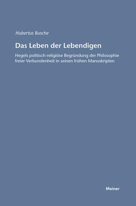 Busche |  Das Leben der Lebendigen | eBook | Sack Fachmedien