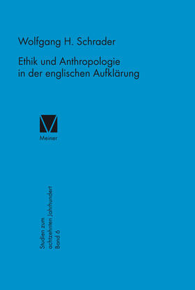 Schrader |  Ethik und Anthropologie in der englischen Aufklärung | eBook | Sack Fachmedien