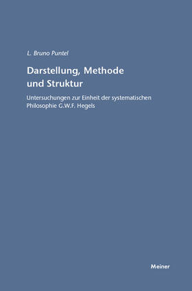 Puntel |  Darstellung, Methode und Struktur | eBook | Sack Fachmedien