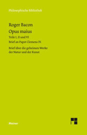 Bacon / Egel |  Opus maius | Buch |  Sack Fachmedien