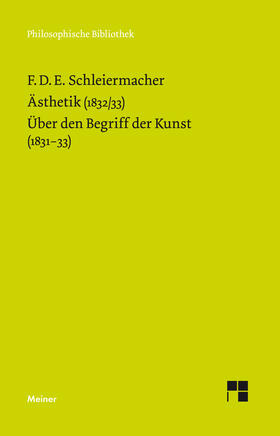 Schleiermacher / Kelm |  Ästhetik (1832/33) | eBook | Sack Fachmedien