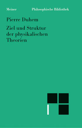 Duhem / Schäfer |  Ziel und Struktur der physikalischen Theorien | eBook | Sack Fachmedien