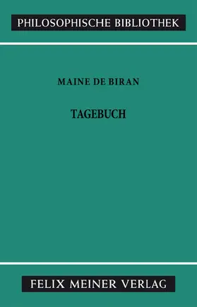 Maine de Biran / Weith |  Tagebuch | eBook | Sack Fachmedien