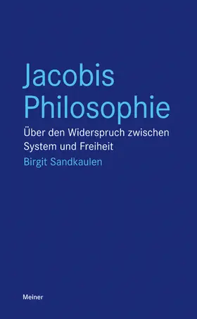 Sandkaulen | Jacobis Philosophie | E-Book | sack.de