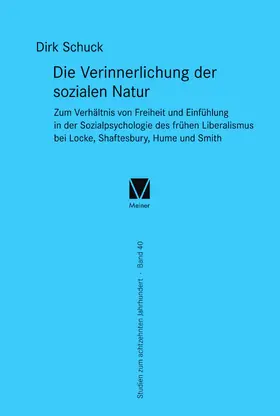 Schuck |  Die Verinnerlichung der sozialen Natur | eBook | Sack Fachmedien