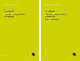 Bayle / Gawlick / Kreimendahl |  Historisches und kritisches Wörterbuch | Buch |  Sack Fachmedien