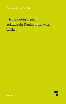 Hamann / Keidel / Reibold |  Sokratische Denkwürdigkeiten. Wolken | Buch |  Sack Fachmedien