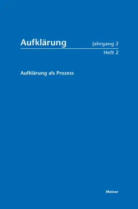 Vierhaus |  Aufklärung als Prozess | Buch |  Sack Fachmedien