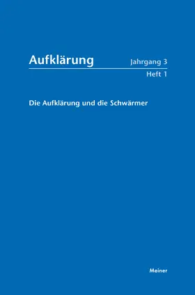 Hinske |  Die Aufklärung und die Schwärmer | Buch |  Sack Fachmedien